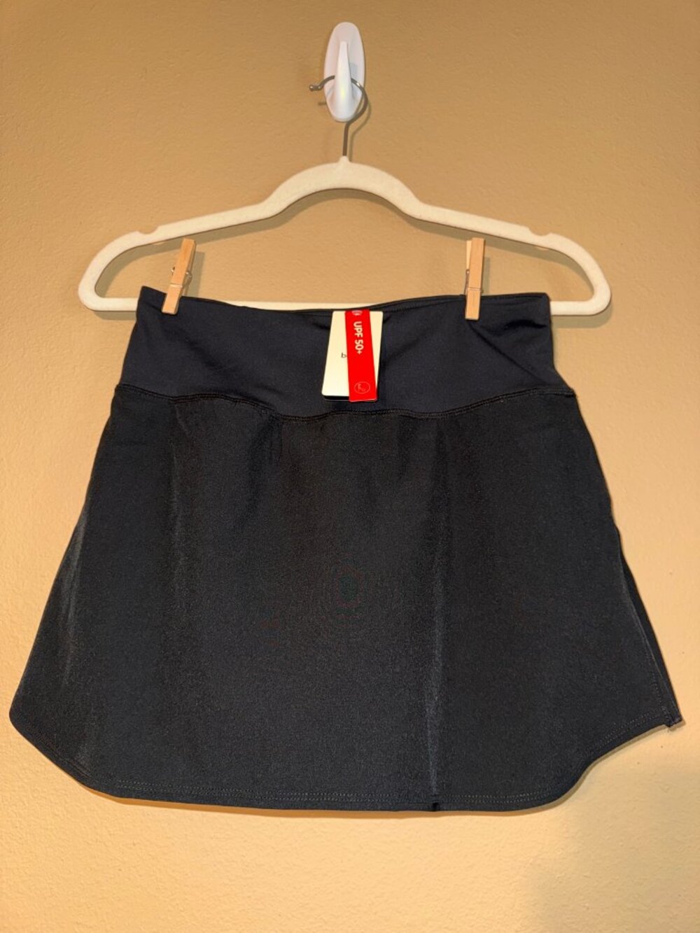 Baleaf Black Athletic Skort UPF 50+ NWT S